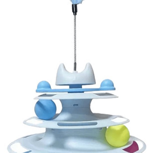 Juguete Interactivo Con Pelotas Para Gatos 1