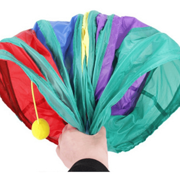 Túnel Para Gato Divertido Túnel Plegable Gato 3 Y 2 Vías Arc Color T - Colorido 3