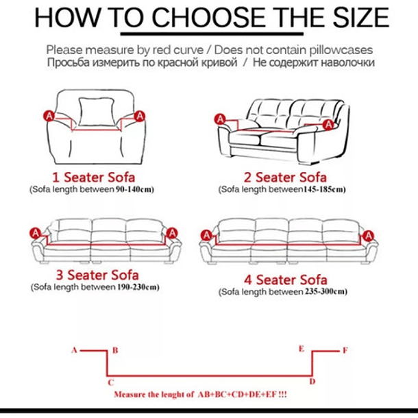 Funda Cubre Sillón Turca De 4 Cuerpos 9