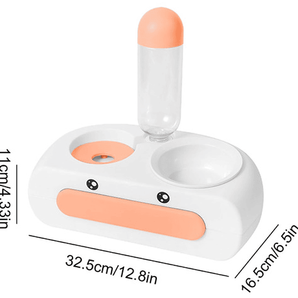 Alimentador De Comida Y Agua Para Mascotas Gatos/perros 6