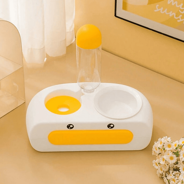 Alimentador De Comida Y Agua Para Mascotas Gatos/perros 10