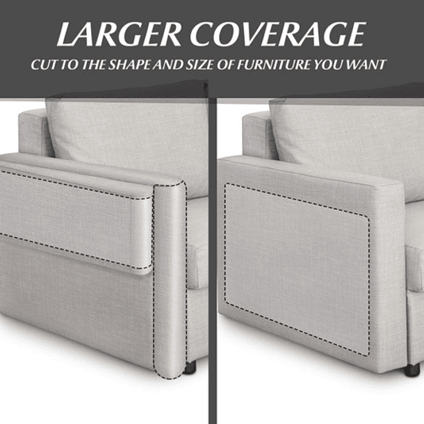 Pack 10 Protector Mueble Anti-arañazos Gatos Sofá Sillón Color Transparentes 11