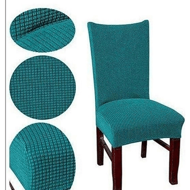Pack De 6 Fundas Cubre Sillas Premium Tela Gruesa 1