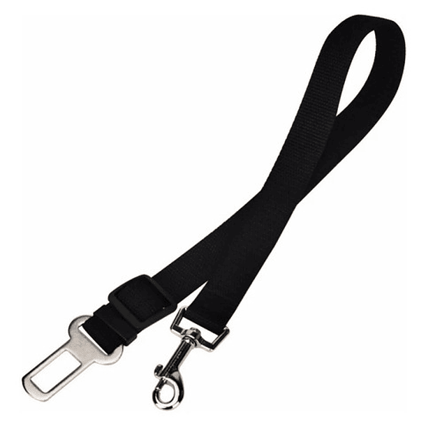 Cinturon Seguridad Perros Viaje Regulable Correa 70 Cm Color Negro 4