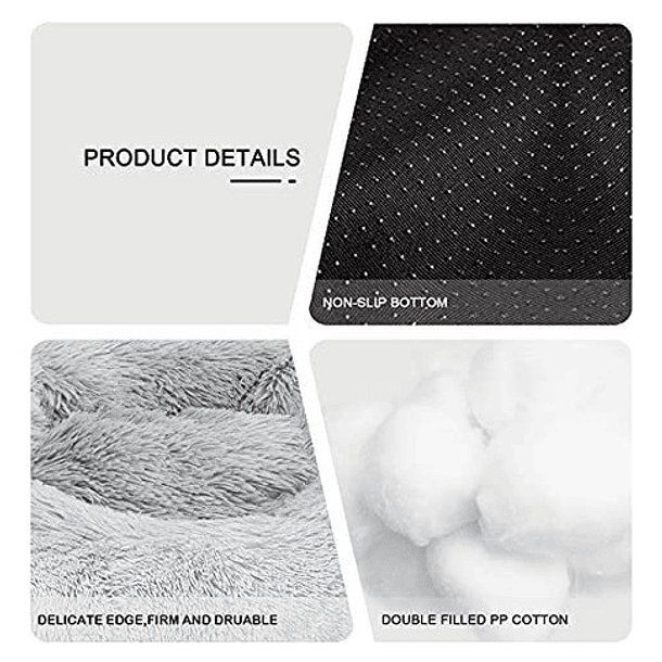 Cama Para Perros Y Gatos, Cama Calmante Antiansiedad Para Pe 2