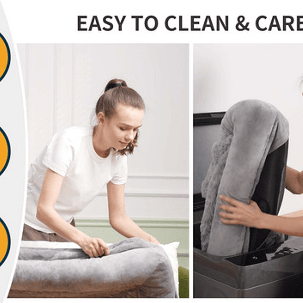 Cama Ortopédica Para Perros Grandes Cómoda Y Lavable Xl 4