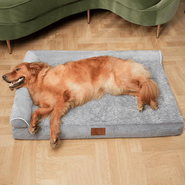 Cama Ortopédica Para Perros Grandes Cómoda Y Lavable Xl 7