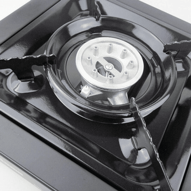 Cocinilla A Gas Regulador Camping Cocina Portátil Con Maleta 5