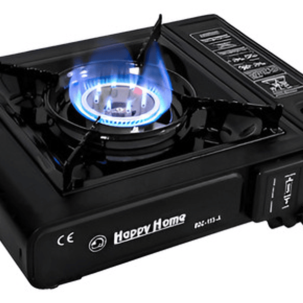 Cocinilla A Gas Regulador Camping Cocina Portátil Con Maleta 9