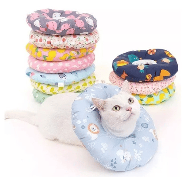 Collar Isabelino Gato Perro Mascotas Antiestres Talla S,m.l Color Variado Tamaño Del Collar L 1
