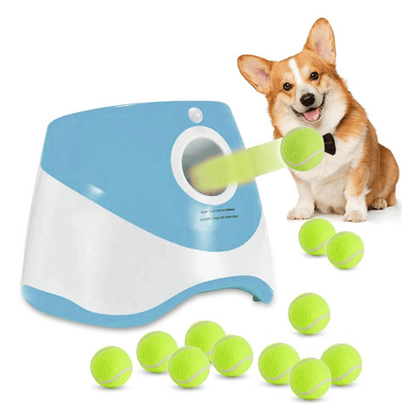 Lanzador Automático De Pelotas Juego Interactivo Para Perros 1