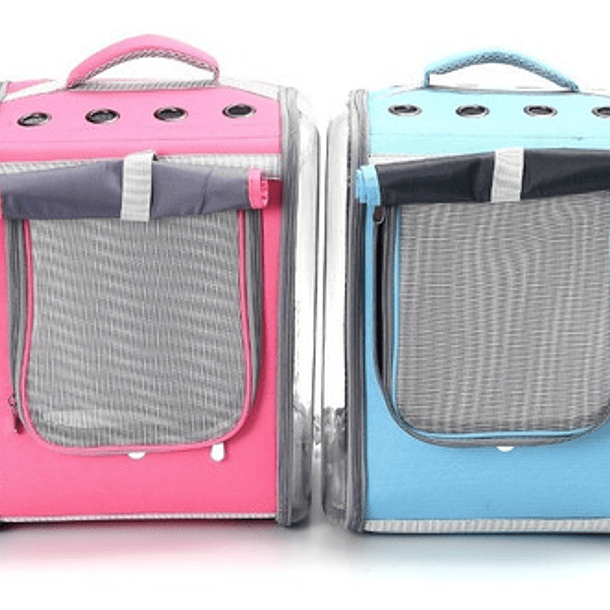 Mochila Transportadora Para Perro Chico Gato Back Pack Viaje 3