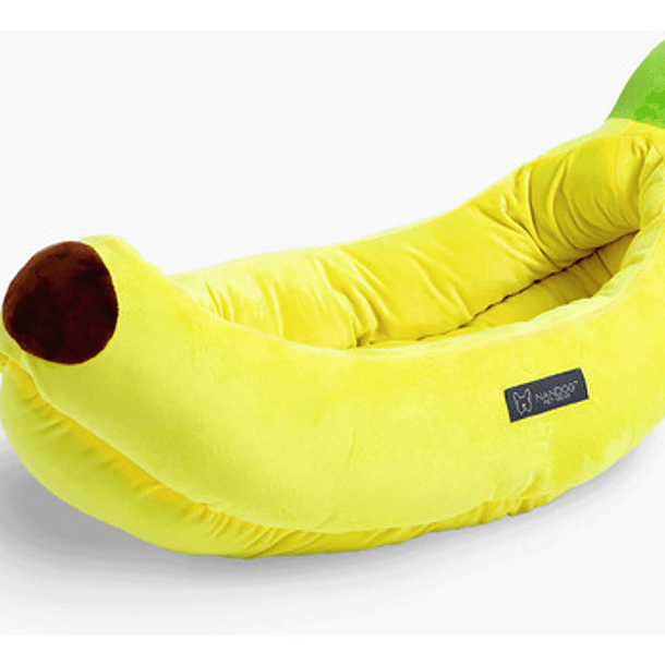 Nandog Insta Fun Specialty - Cama Para Perros Y Gatos Banan 2