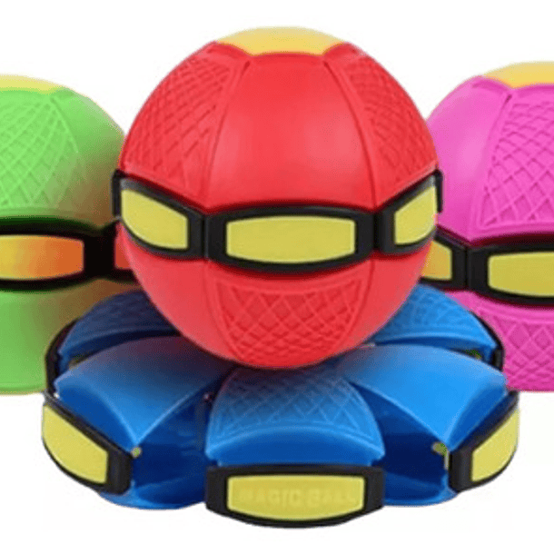 Pelota Mágica Ovni Con Luz Led Portátil Frisbee / Tik-tok 2