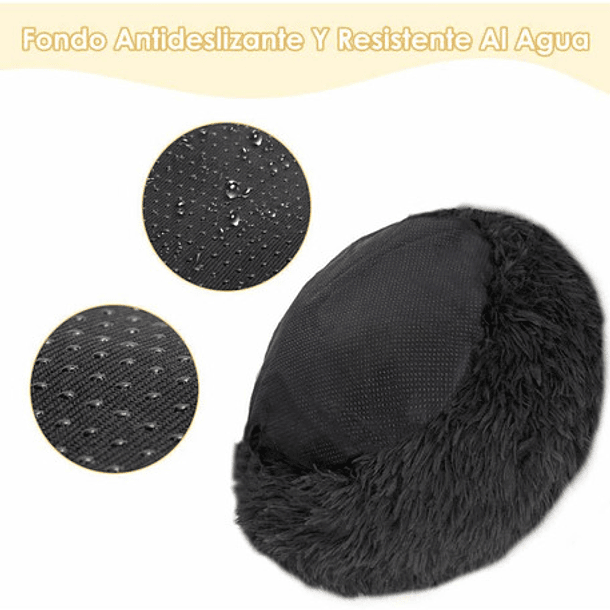 Cama Calmante Para Mascotas 70 Cm - 27 Inch - Color Grey 3