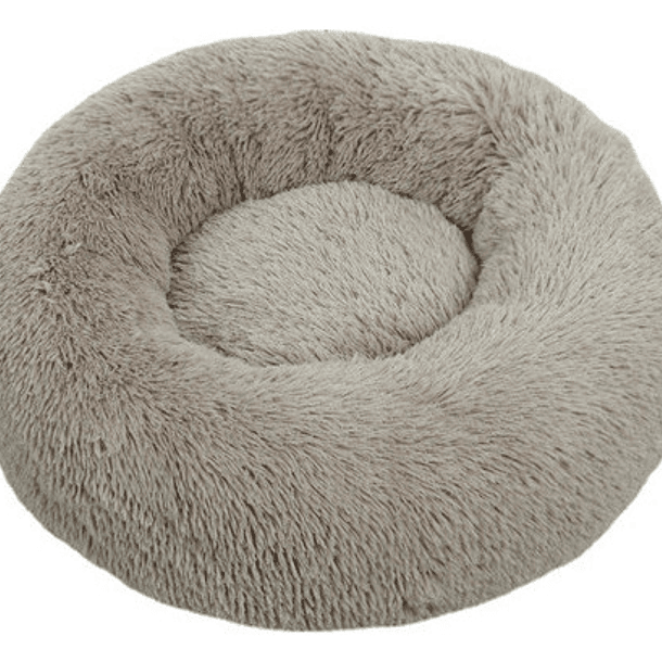 Cama Mascotas Perros Grandes Antiestres 110cm Talla Xxl Wuf Beige Liso 1