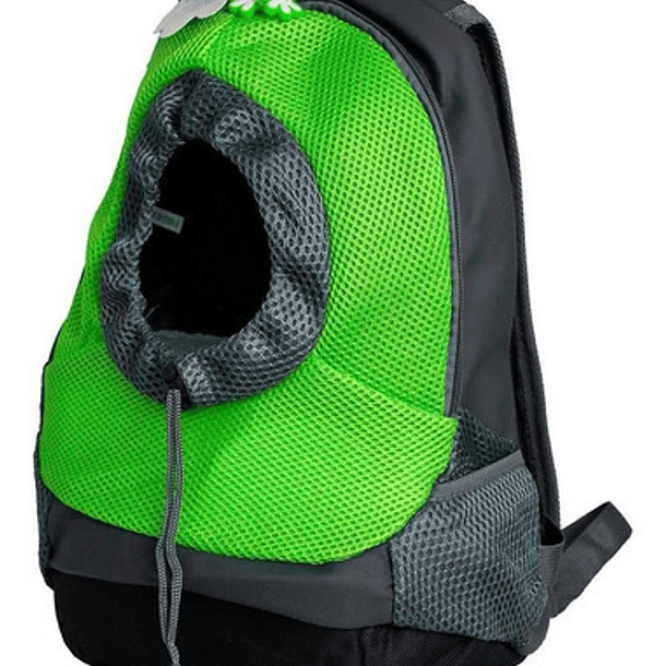 Mochila De Transporte Pet Tecido Respirável - Verde 1