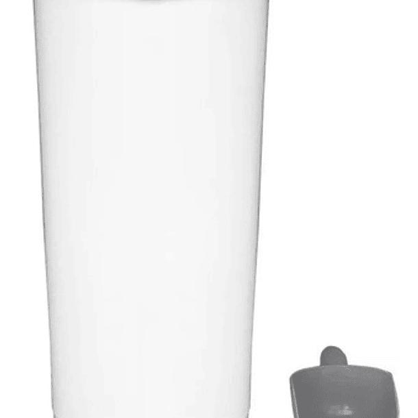 Contenedor Para Alimento Perros Gatos Hermetico 25l 10kg Color Blanco / Beige M 2