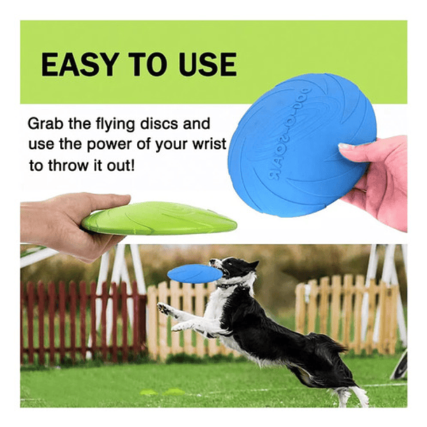 Juguete Frisbee M Para Mascotas Producto De Calidad Supremo 3