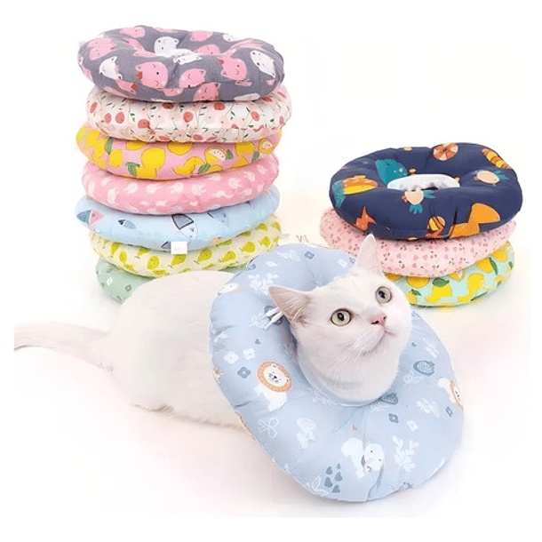 Collar Isabelino Gato Perro Mascotas Antiestres Talla S,m.l Tamaño Del Collar S 2