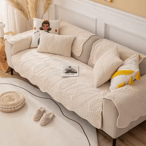 Funda De Sillón, Cubierta Protectora De Sofa 3 Cuerpos 1