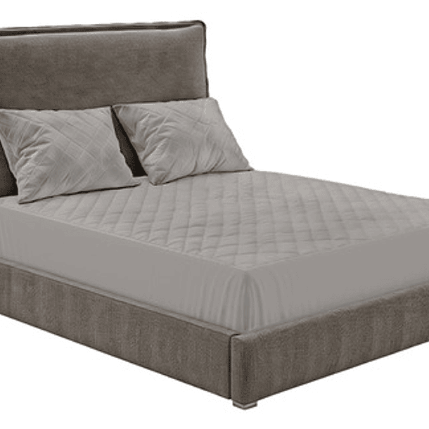 Cubrecolchon Impermeable 2 Plazas Protector + Fundas 1