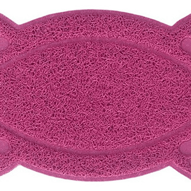 Alfombra Atrapa Arena Para Gatos, Salida Arenero Mascotas Color Verde 2