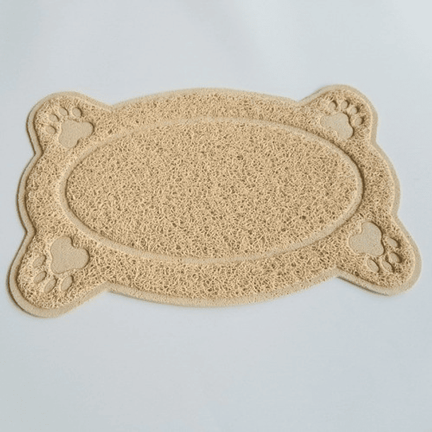 Alfombra Atrapa Arena Para Gatos, Salida Arenero Mascotas Color Verde 8