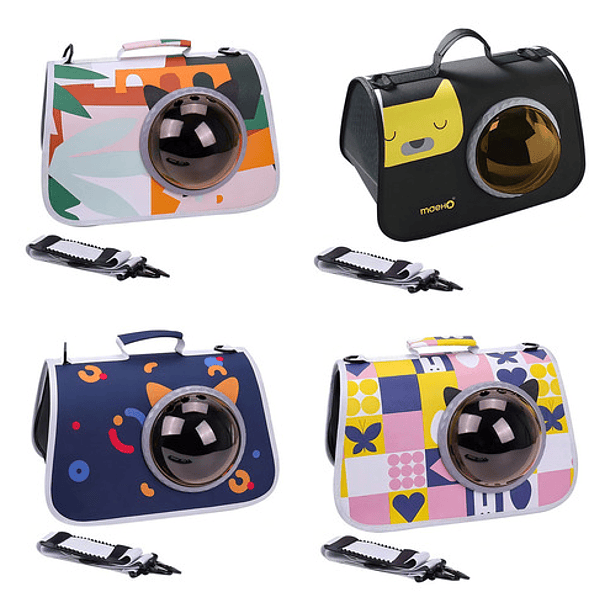 Canil Mochila Gato Azul Bolso Transportador Perro Caja Mascotas Cosas De Gatos Roro 12