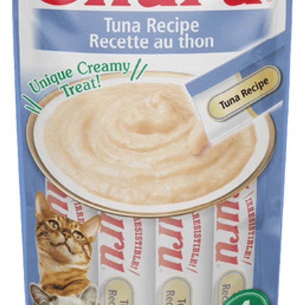 Inaba Cat Snack Churu 4 Piezas | Snack Cremoso Atún 2