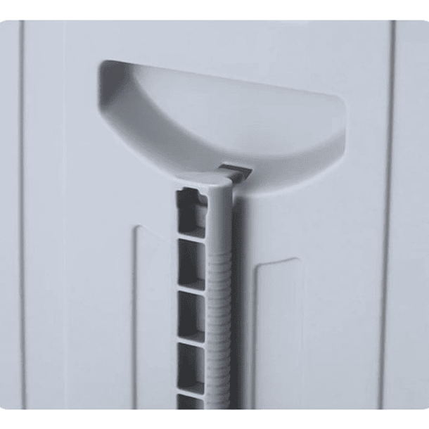 Arenero Para Gatos Caja De Arena Grande Con Bandeja Y Puerta Color Gris 2