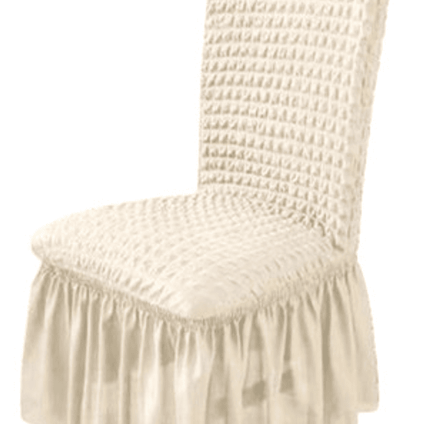 Pack De 6 Fundas Cubre Sillas Tela Gruesa Premium Turcas 7