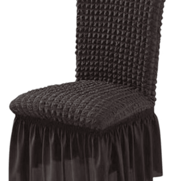 Pack De 6 Fundas Cubre Sillas Tela Gruesa Premium Turcas 10