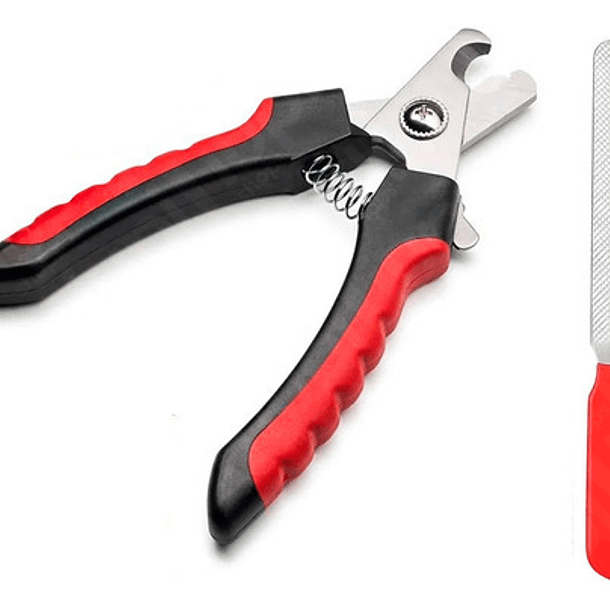 Set Alicate Corta Uñas Y Lima Para Perros Medianos 1