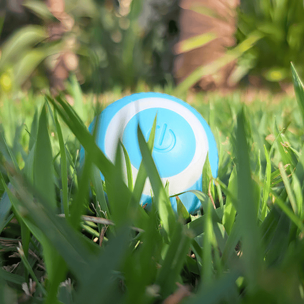 Pelota Inteligente Pet Gravity, Juguete Recar Para Gatos De Color Azul Claro 4