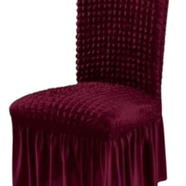 Pack De 8 Fundas Cubre Sillas Tela Gruesa Premium Turcas 1