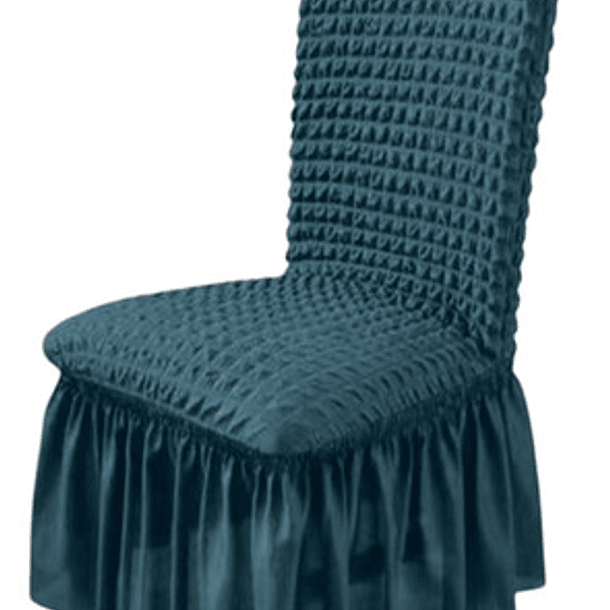 Pack De 8 Fundas Cubre Sillas Tela Gruesa Premium Turcas 4