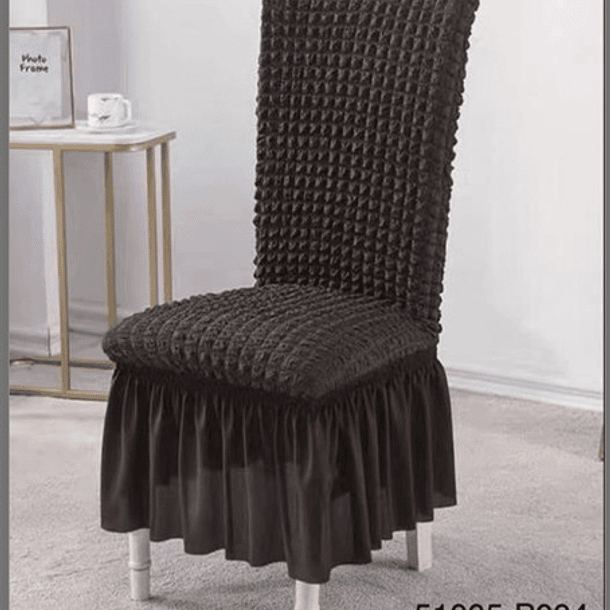 Pack De 8 Fundas Cubre Sillas Tela Gruesa Premium Turcas 11