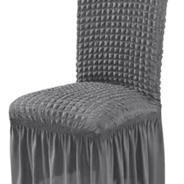 Pack De 8 Fundas Cubre Sillas Tela Gruesa Premium Turcas 13