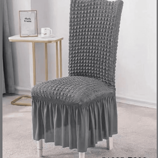 Pack De 8 Fundas Cubre Sillas Tela Gruesa Premium Turcas 14