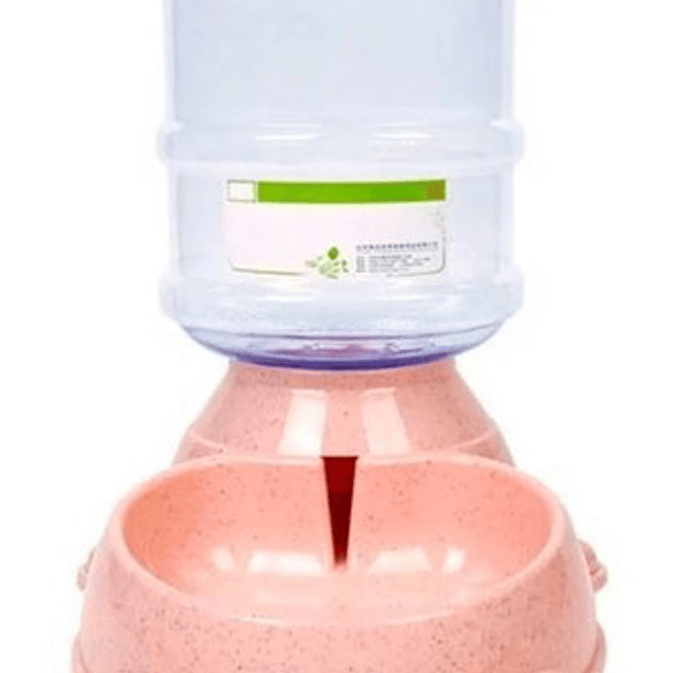 Dispensador De Agua Bebedero Para Mascota Perros Gatos Color Azul 3