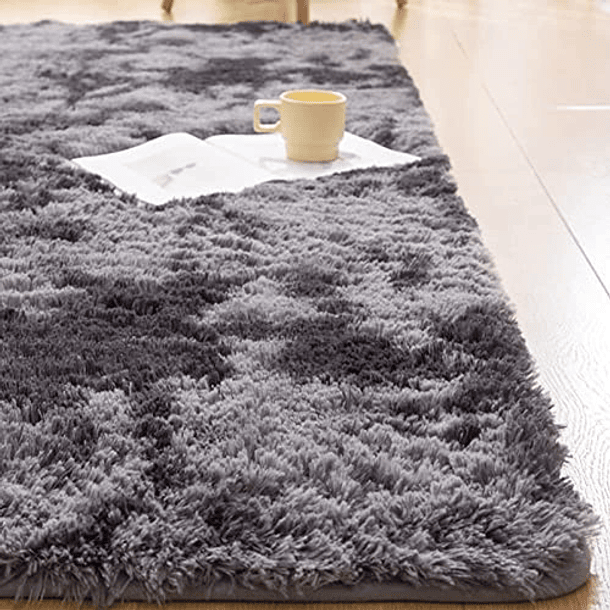 Alfombras Peludas Supersuaves Para El Dormitorio, Alfombras 4