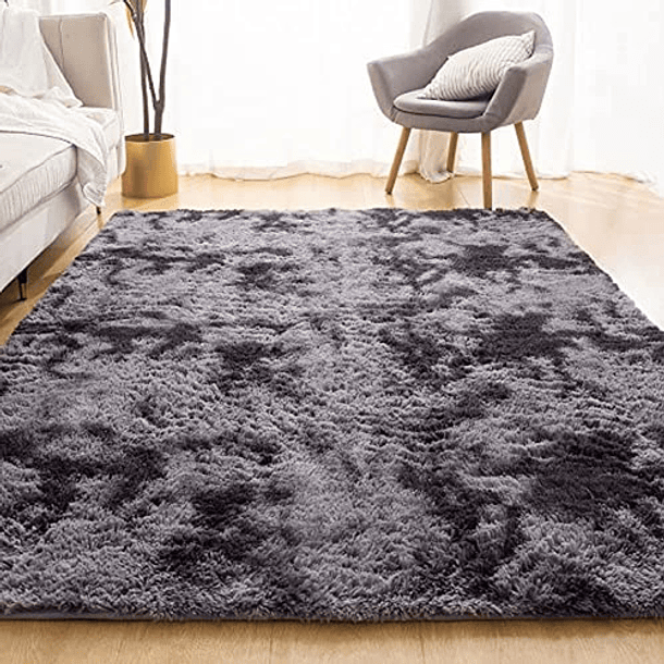 Alfombras Peludas Supersuaves Para El Dormitorio, Alfombras 5