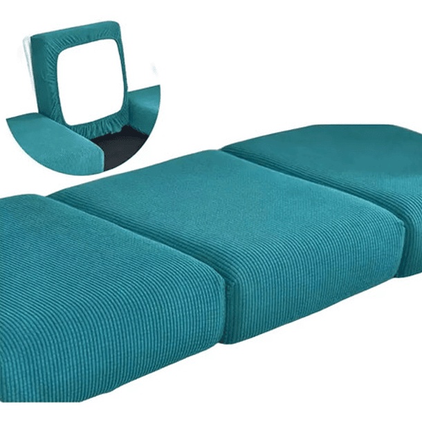 Pack De 5 Fundas De Asiento Para Cojines De Sofa  Cuadrille 18