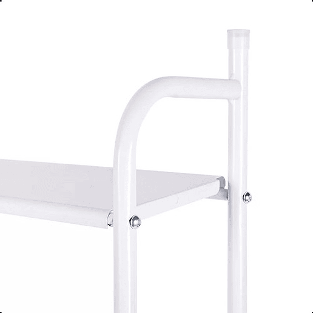 Estante Mueble Organizador De Baño 3 Niveles Repisa Color Blanco 5