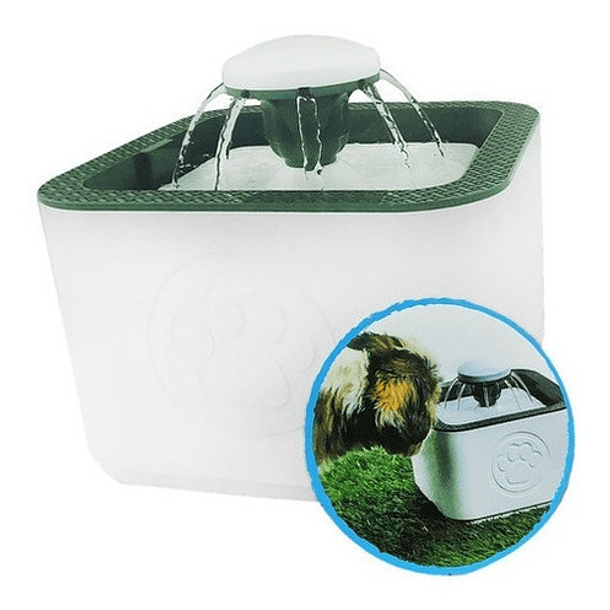 Bebedero Para Mascotas Dog Cat Dispensador Electrico Con Capacidad De 2l Color Gris 5