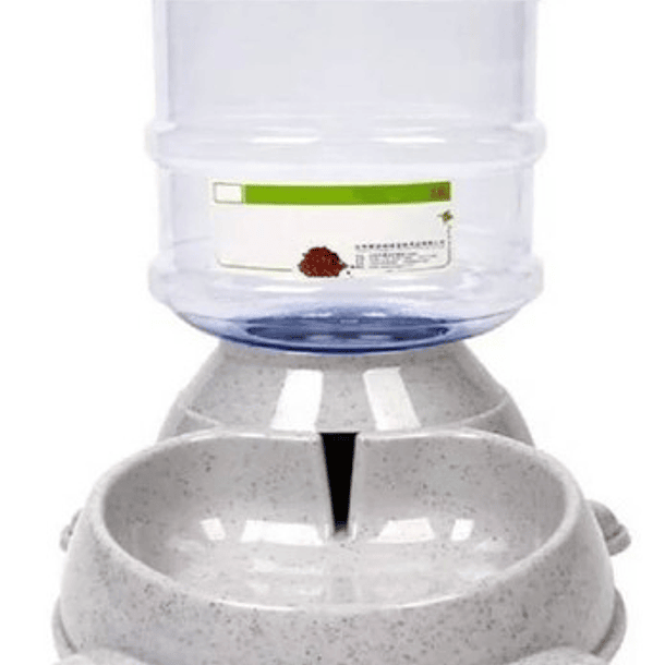 Dispensador De Agua Mascotas Perro Gato 3.8 L Automatico Color Gris 2