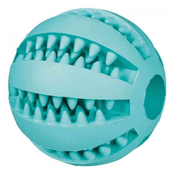 Juguetes Perros Denta Fun Pelota Limpia Dientes Menta