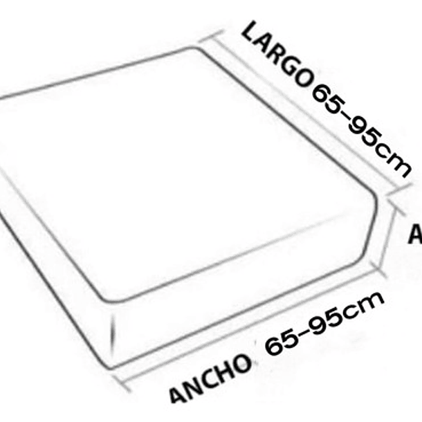 Pack De 4 Fundas De Asiento Para Cojines De Sofa  Cuadrille 26