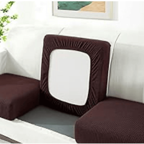 Pack De 4 Fundas De Asiento Para Cojines De Sofa  Cuadrille 32